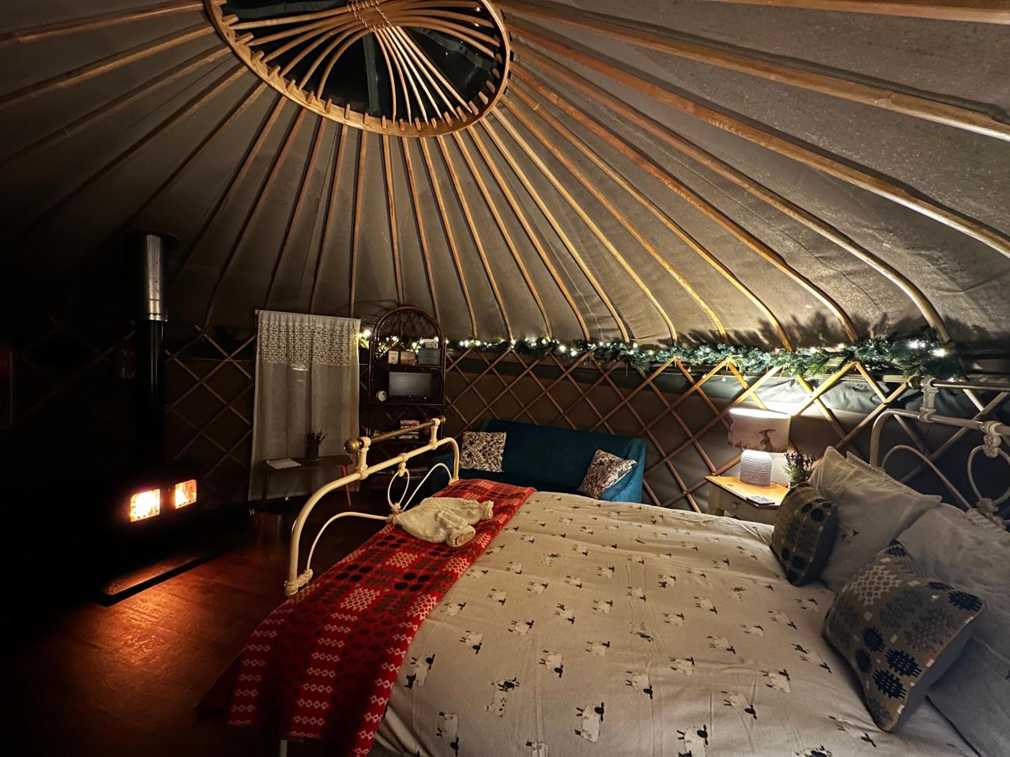Sunbank Yurt Hotel Llangollen Buitenkant foto
